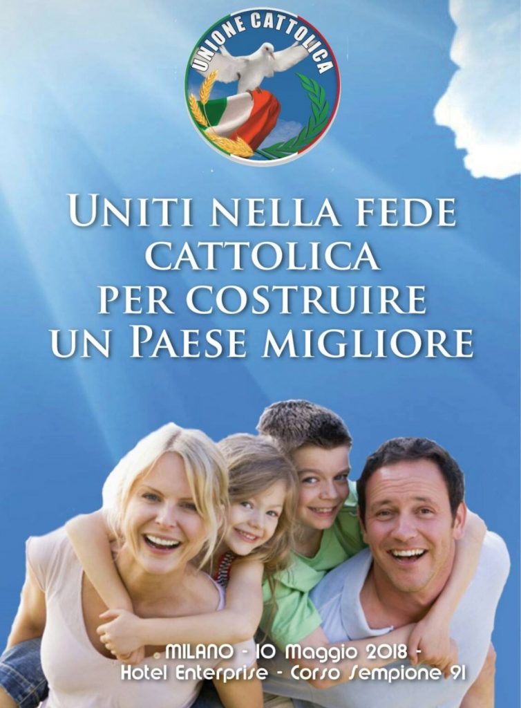Partito Unione Cattolica - Siamo il Partito della FEDE per ridare FIDUCIA in un’Italia Nuova - Segretario Partito Ivano Tonoli Partiti Politici Italia
